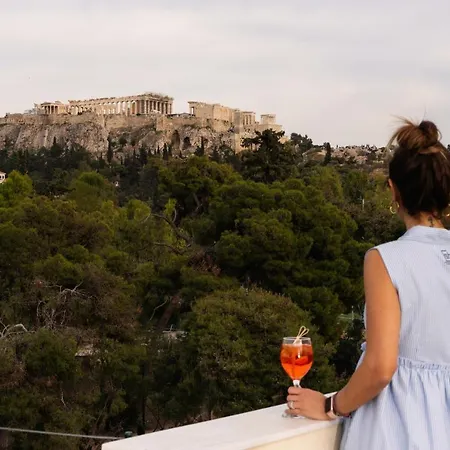 Visum Acropol ,3Br - Private Terrace-Jacuzzi - Amazing View Apartment Athens Exterior photo