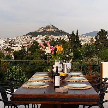Visum Acropol ,3Br - Private Terrace-Jacuzzi - Amazing View Apartment Athens Exterior photo
