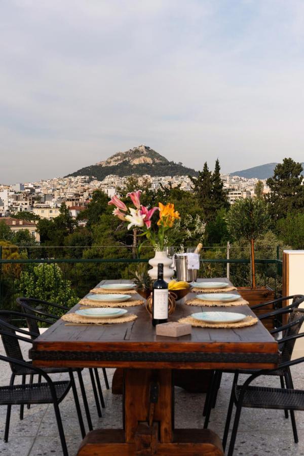 Visum Acropol ,3br - Private Terrace-jacuzzi - Amazing View Athens